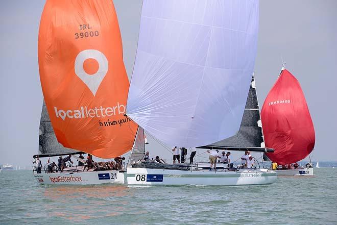 Localletterbox Zero II (GBR White) and France Red's Eleuthera © Rick Tomlinson / RORC http://www.rorc.org